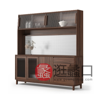 羽尚意式极简家具餐厅餐边柜YS3933